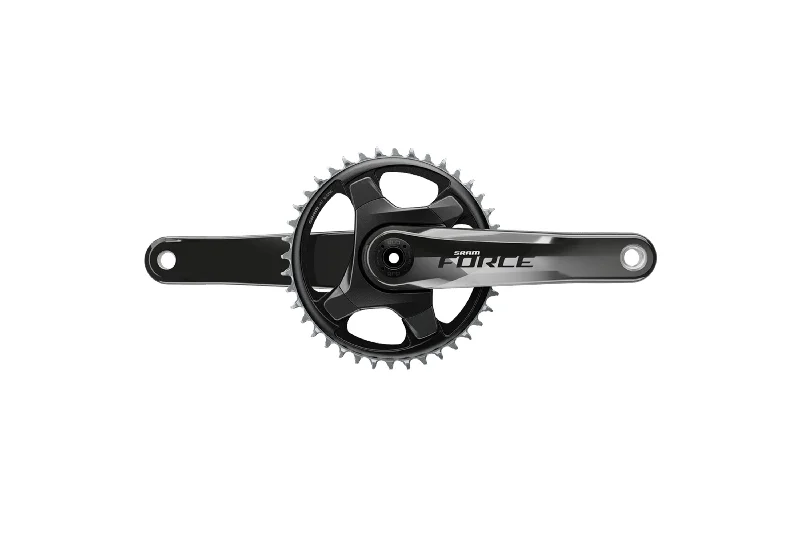 cycling shoes for all-weather rides-Sram Force Crankset 1x D1 DUB Gloss Direct Mount w/o BB