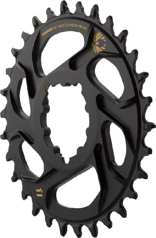 cycling jackets for spring weather-Sram Chain Ring X-SYNC 2 Direct Mount 3mm Offset Boost Alum Eagle Black