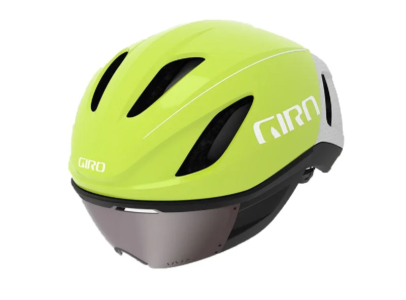 bike protective pads for safety-Giro Vanquish MIPS Road Helmet - Matt Citron-White - 2019