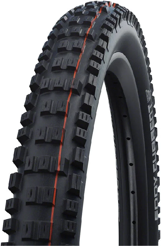 bicycle tires for gravel roads-Schwalbe Eddy Current Front Super Trail E50 27.5x2.8" A-Soft