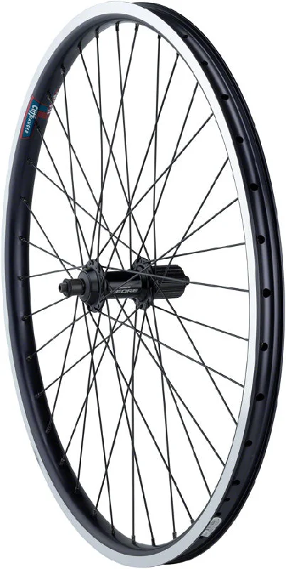 bike cleaning tools for easy maintenance-Quality Wheels Value HD Series Rear Wheel - 26" QR x 135mm Center-Lock Disc / Rim Brake HG 10 BLK