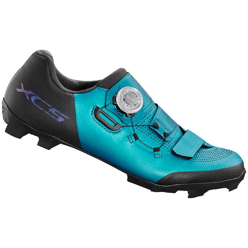 bicycle lights for better night visibility-Scarpe Mtb donna Shimano XC502 - Verde