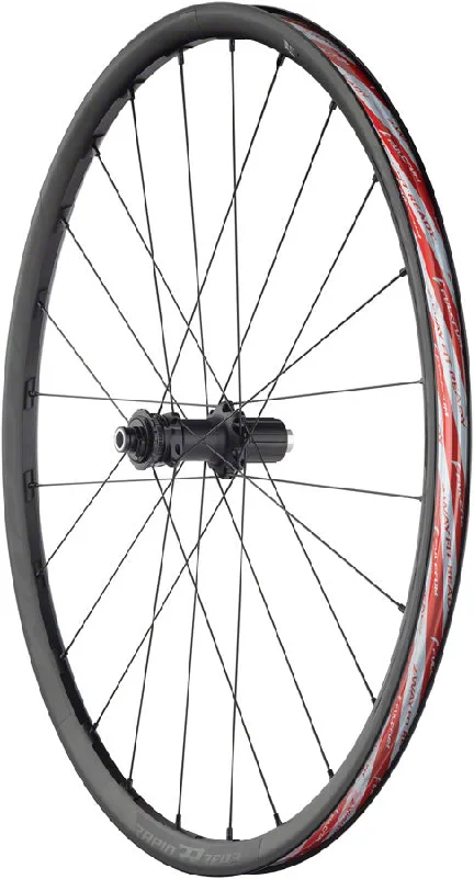 bike storage systems for apartments-Fulcrum Rapid Red 3 DB Rear Wheel - 650 12 x 142mm Centerlock N3W Black