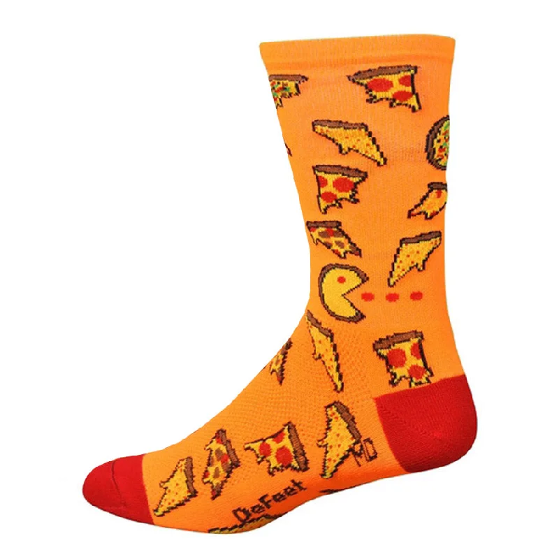 bike accessories for convenience-Calze DeFeet Aireator 6 - Pizza