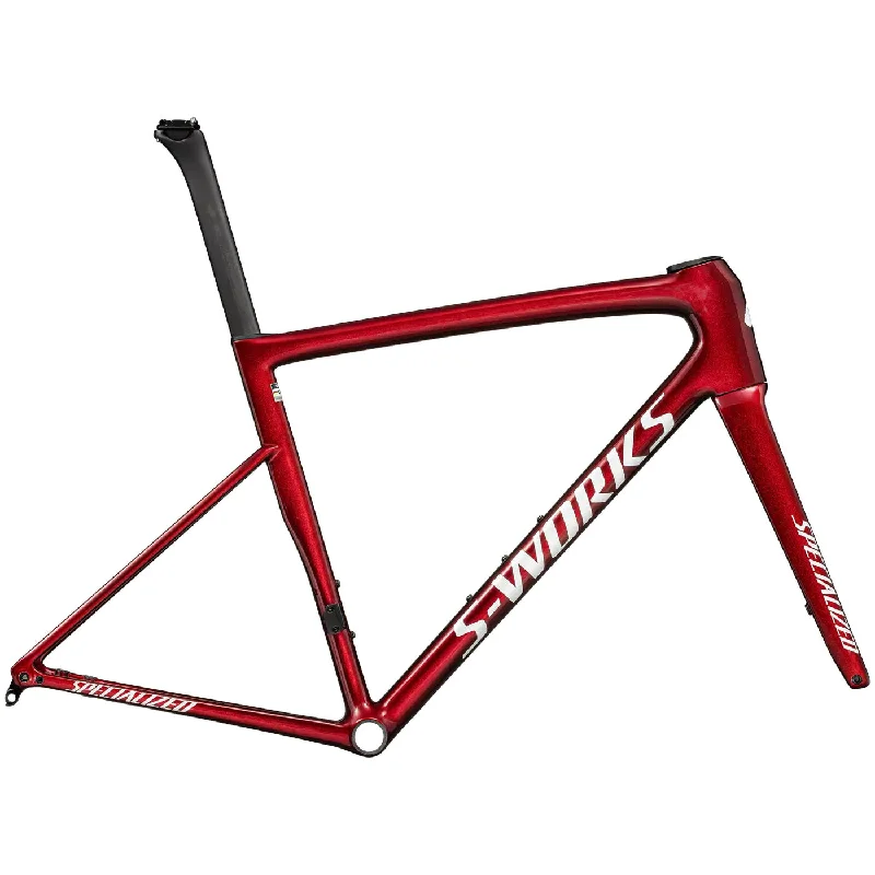 road bike pedals for easy release-Telaio S-Works Tarmac SL8 - Rosso