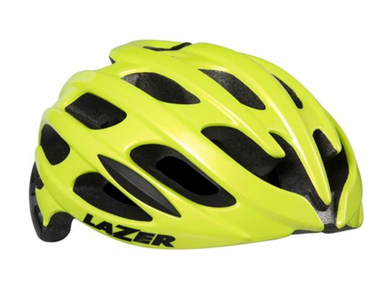 bike chain for durability-Lazer Blade Road Helmet - Yellow-Black