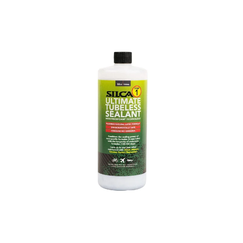 cycling backpacks for carrying gear-Silca Ultimate Tubeless Sealant 32oz.