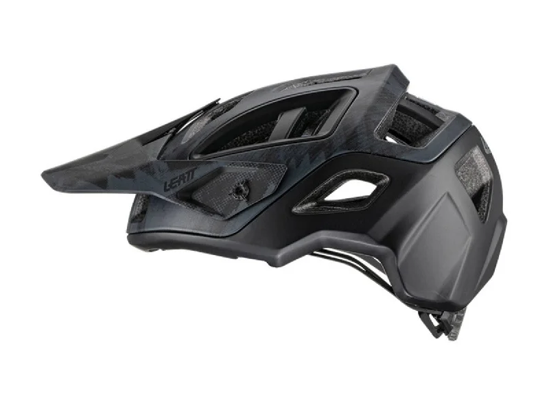 bike tools for home repair-Leatt MTB 3.0 All-Mountain Helmet - Black - 2022