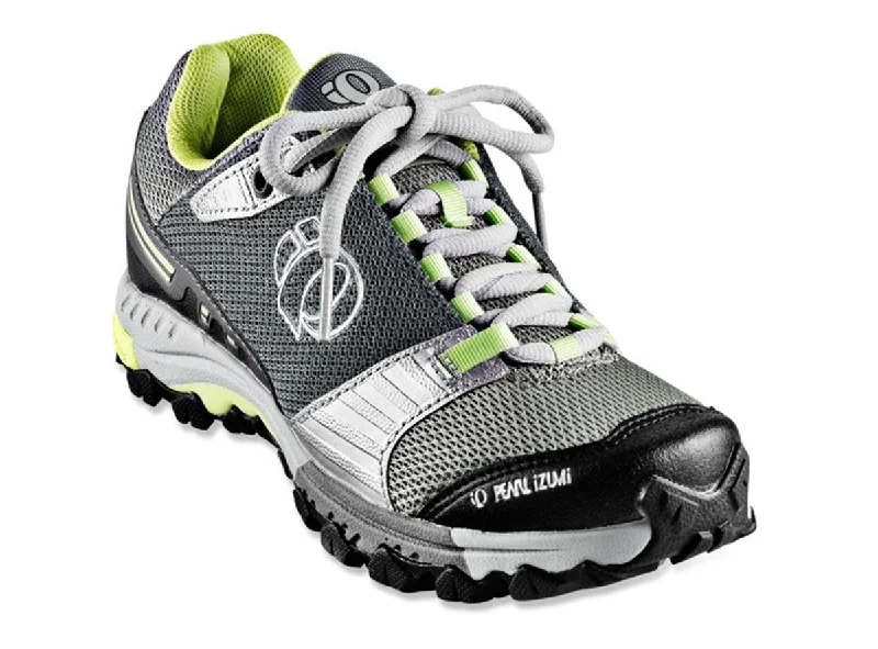 bike suspension systems for rough trails-Pearl Izumi X-Alp Seek IV MTB Shoe - Womens - Limestone-Silver