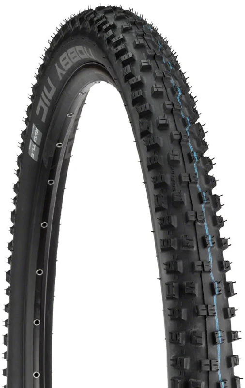 bike locks for high-security areas-Schwalbe Nobby Nic Tire - 29 x 2.6" Tubeless Folding BLK Evolution Line Addix SpeedGrip Super Trail