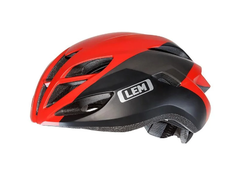 mountain bike tires for deep mud-LEM Volata Road Bike Helmet - Red