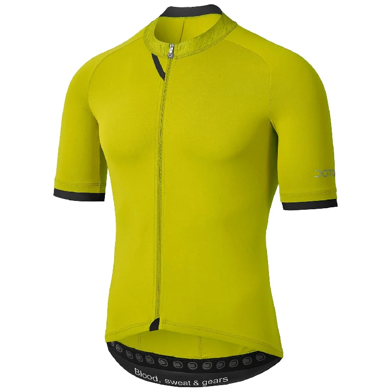 cycling gloves for protection-Maglia Dotout Kyro - Giallo