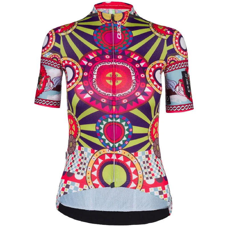 bike trainers for indoor riding-Maglia donna Q36.5 G1 Sicily - Multicolore