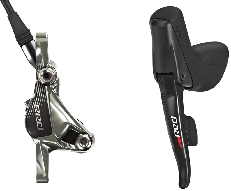 road bike pumps for inflation-SRAM Red 22 Right Rear Road Hydraulic Rim Brake and DoubleTap Lever, 1300mm Hose