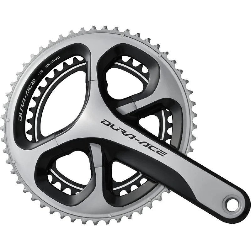 bike cleaning wipes for quick cleanups-Shimano Dura Ace 9000 Crankset - Mid-Compact