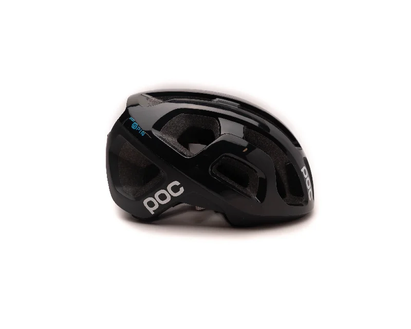 bicycle chain lube for smoother performance-Poc Octal X Spin Helmet Uranium Black Small (NO)