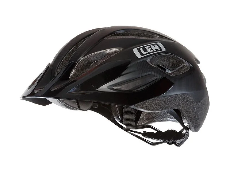 mountain bike clothing for tough conditions-LEM Boulevard Commuter Bike Helmet - Black