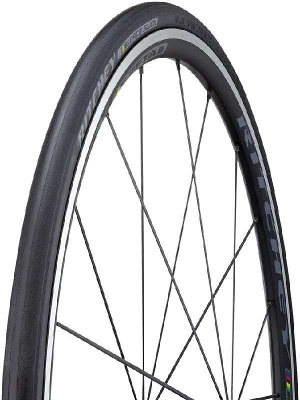 mountain bike clothing for durability-Ritchey WCS Race Slick Tire - 700 x 25 Clincher Folding Black 120tpi