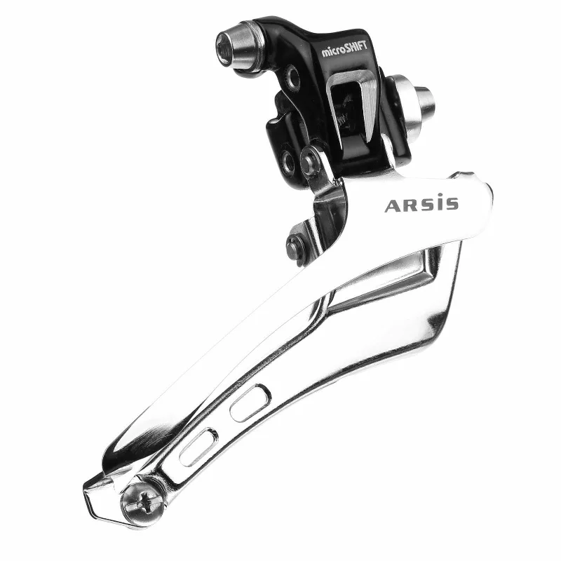 bike trailer for heavy loads-MICROSHIFT Road Bike Front Derailleur compatible with Shimano Dura ACE Ultegra Double