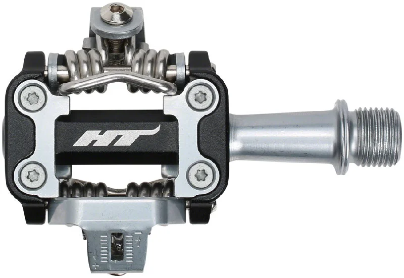 bike storage for tight spaces-HT Components M1 Leopard M Pedals