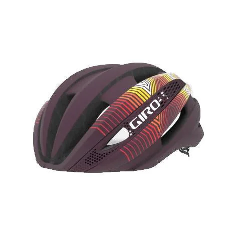 mountain bike grips for all-terrain rides-Giro Synthe MIPS Road Helmet - Dusty Purple-Heatwave - 2019