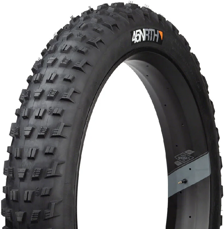 bike locks for security-45NRTH Vanhelga Tire - 27.5 x 4 Tubeless Folding Black 120 TPI