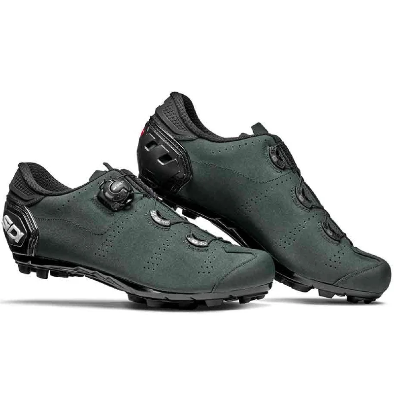 bike gear kits for long trips-Scarpe MTB Sidi Speed - Verde