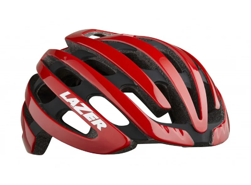 bicycle fenders for better coverage-Lazer Z1 Road Helmet - Red - 2020