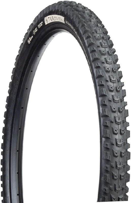 mountain bike shoes for trail riding-Teravail Warwick Tire - 29 x 2.3 Tubeless Folding BLK Ultra-Durable Grip Compund