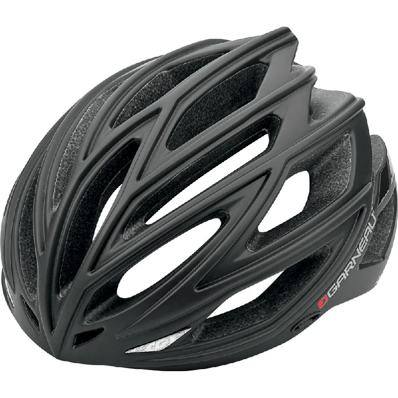 bike gear kits for long trips-Louis Garneau Sharp Road Helmet - Matt Black