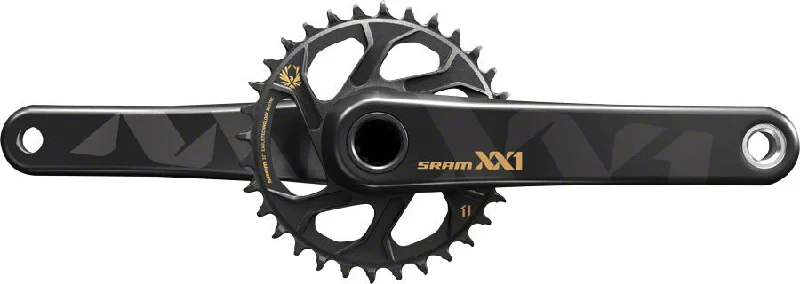 cycling wristbands for sweat management-SRAM XX1 Eagle Carbon Crankset