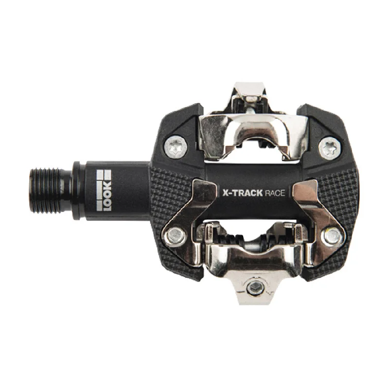 bike mounts for smartphones-Pedali Look X-Track Race - Nero