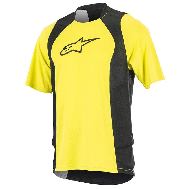 mountain bike handlebars for aggressive riding-Maglia Alpinestars Drop 2 - Giallo Nero