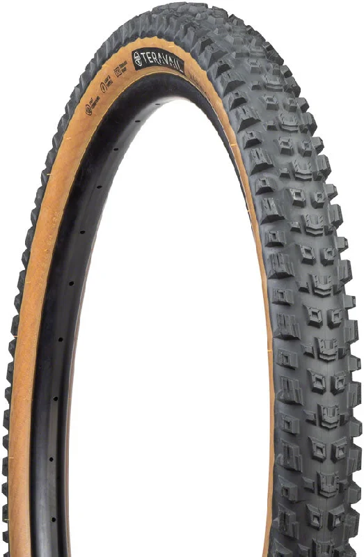 bike phone cases for secure storage-Teravail Warwick Tire - 29 x 2.5 Tubeless Folding Tan Light Supple Fast Compound