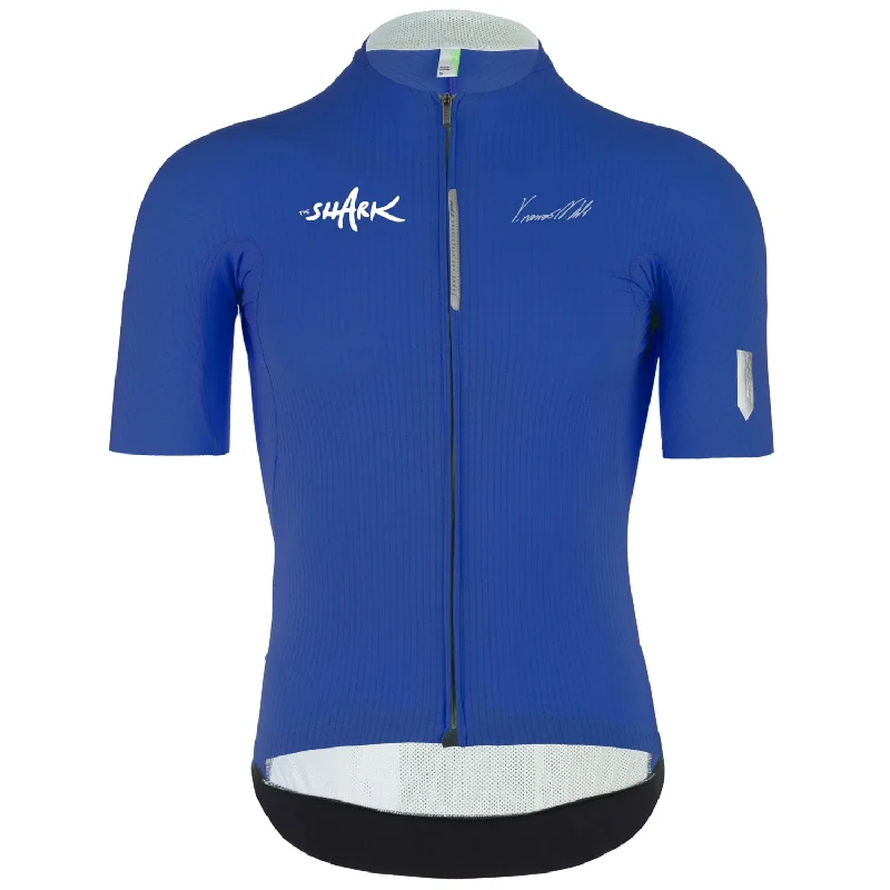 cycling vests for layering-Maglia Q36.5 Pinstripe Pro Nibali - Blu