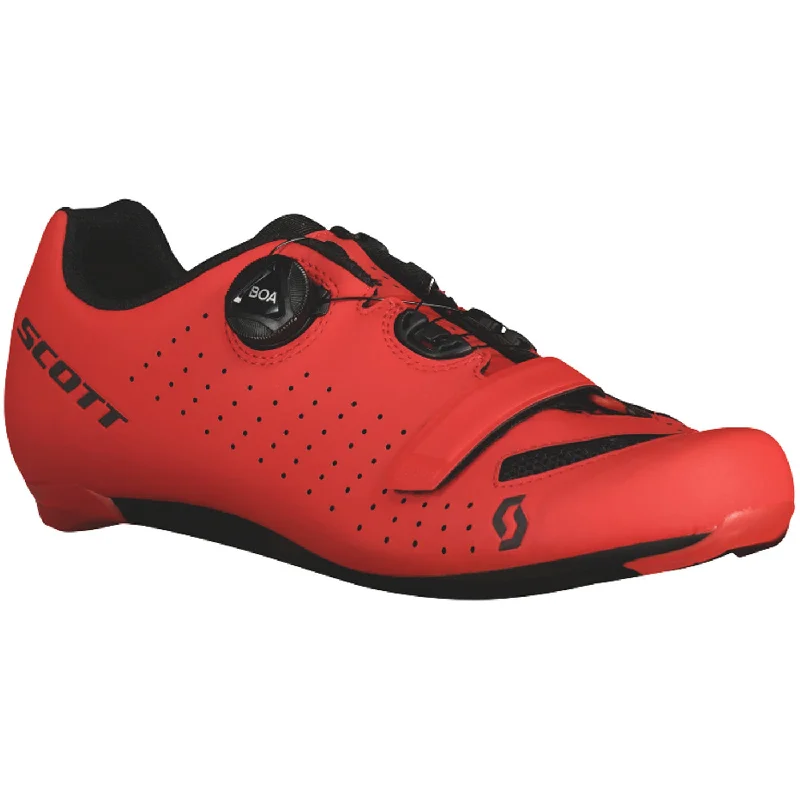 bike computers for tracking metrics-Scarpe Scott Road Comp Boa - Rosso