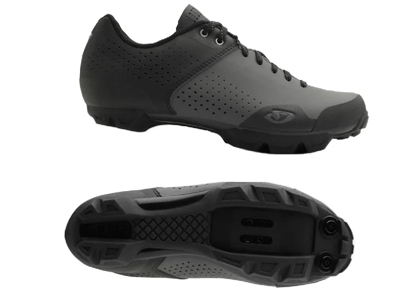 cycling apparel for warm weather-Giro Manta Lace MTB Shoe - Womens - Dark Shadow