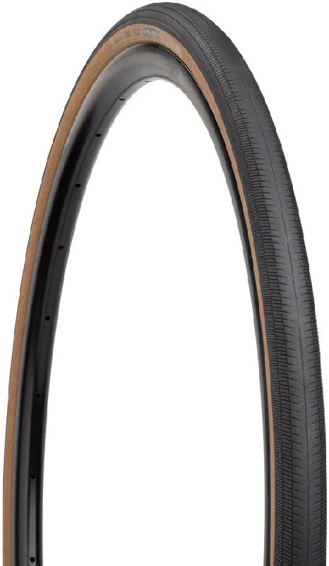 cycling hand warmers for cold days-Teravail Rampart Tire - 700 x 32 Tubeless Folding Tan Light Supple Fast Compound