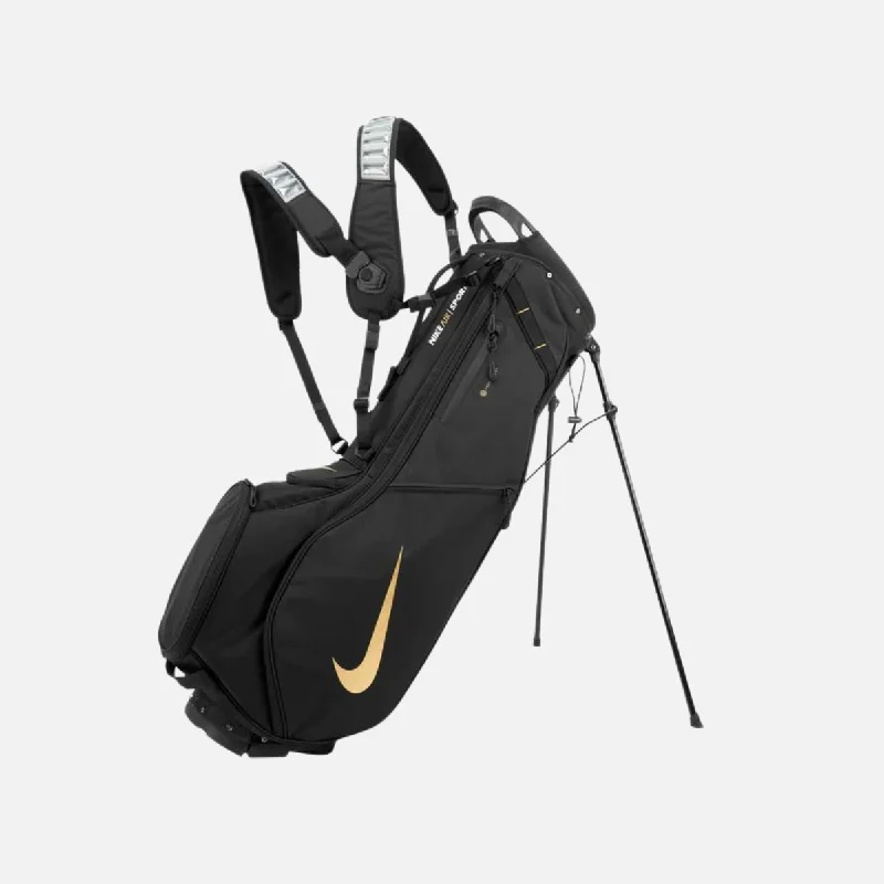 bike tire changing tools for easy fixes-Nike Golf Air Sport II Stand Bag -Black/Gold/White 075