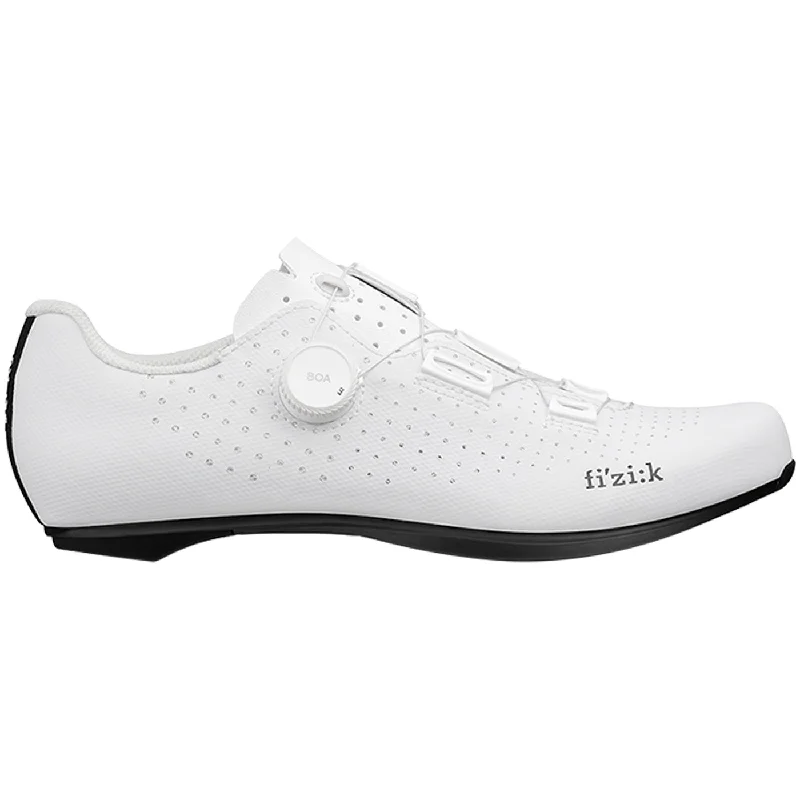 bike saddles for long rides-Scarpe Fizik Tempo Decos Carbon - Bianco