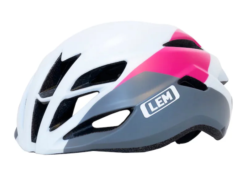 cycling hand warmers for cold days-LEM Volata Road Bike Helmet - Team BePink