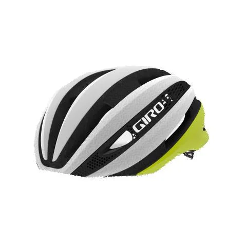 road bike chains for smooth rides-Giro Synthe MIPS Road Helmet - Citron-White - 2019