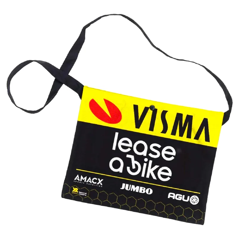 mountain bike socks for comfort-Musette Agu Team Visma Lease a bike 2024