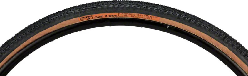 bicycle shoes for better performance-WTB Riddler 700c Tire - 700 x 37 TCS Tubeless Folding BLK/Tan Light Fast Rolling