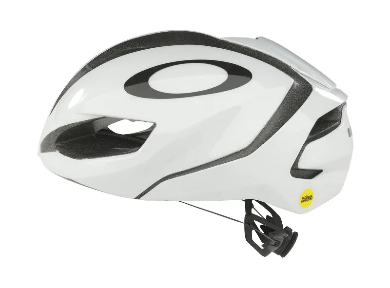 bicycle water bottles for outdoor activities-Oakley ARO5 Road Helmet - White