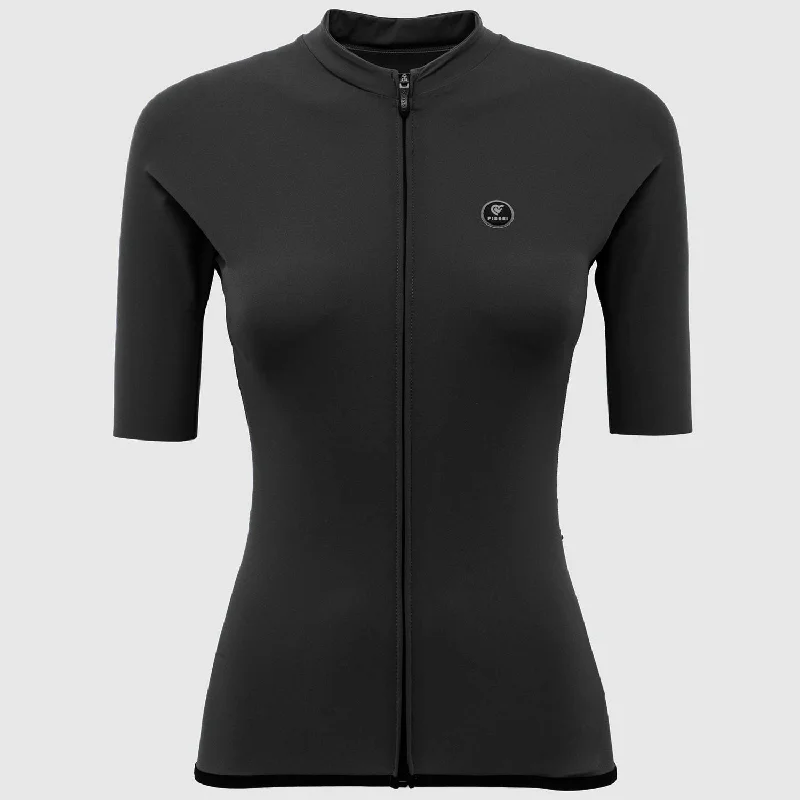 cycling helmets for better fit-Maglia donna Pissei Primapelle - Nero