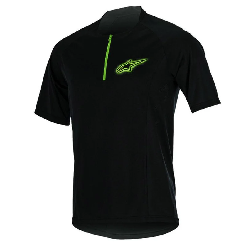 road bike accessories for long-distance riders-Maglia Alpinestars Rover 2 - Nero Verde