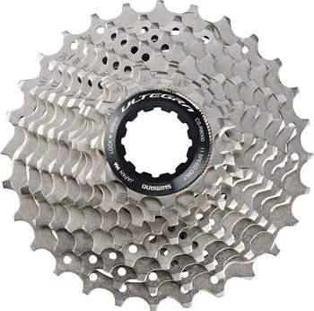 bike shoes for clipless pedals-Shimano Ultegra CS-R8000 Cassette - 11 Speed, 11-32t, Silver