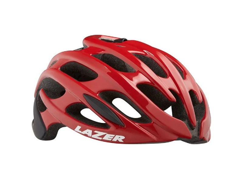 bicycle gear shifters for smooth rides-Lazer Blade+ Road Helmet - Red-Black - 2020