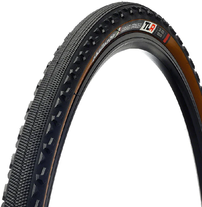 bike chain repair kits for emergency fixes-Challenge Gravel Grinder TLR Tire 650x46C Folding Tubeless Ready Vulcanized Nylon 120TPI Tanwall